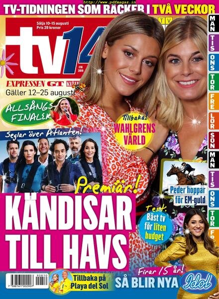 TV14 – 10 augusti 2019 Cover