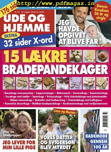 Ude og Hjemme – 14 august 2019 Cover