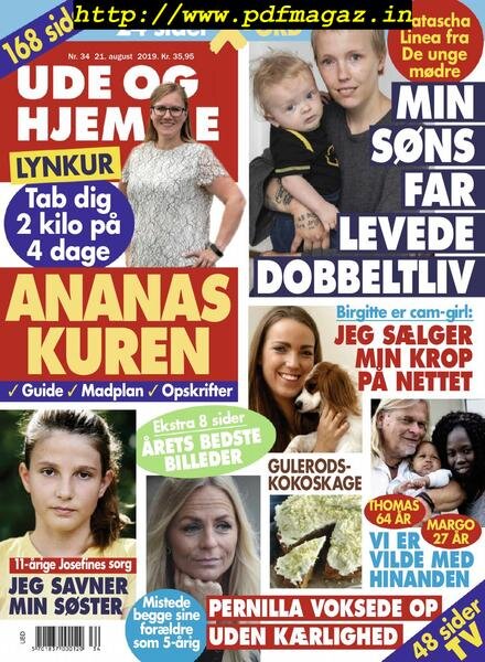 Ude og Hjemme – 21 august 2019 Cover