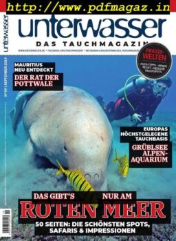 Unterwasser – September 2019