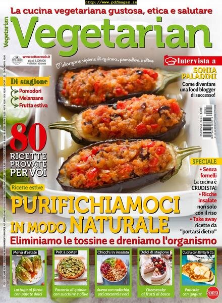 Vegetarian – settembre 2019 Cover