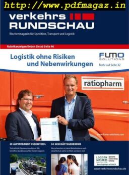 VerkehrsRundschau – 23 Juli 2019