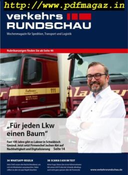 VerkehrsRundschau – 30 Juli 2019