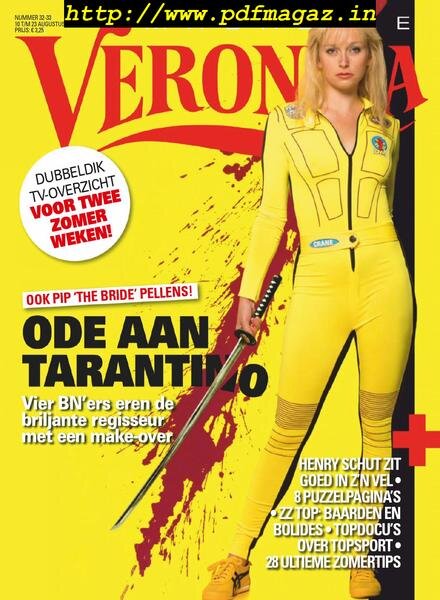 Veronica Magazine – 10 augustus 2019 Cover