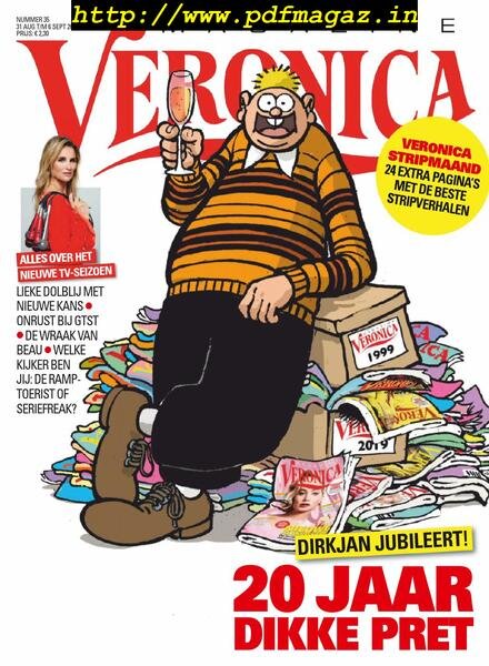 Veronica Magazine – 31 augustus 2019 Cover