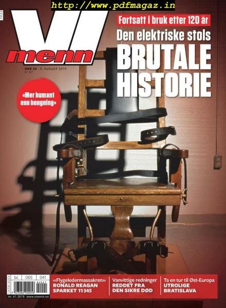Vi Menn – 07 august 2019 Cover