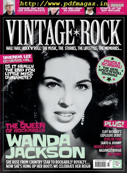 Vintage Rock – September-October 2019 Cover