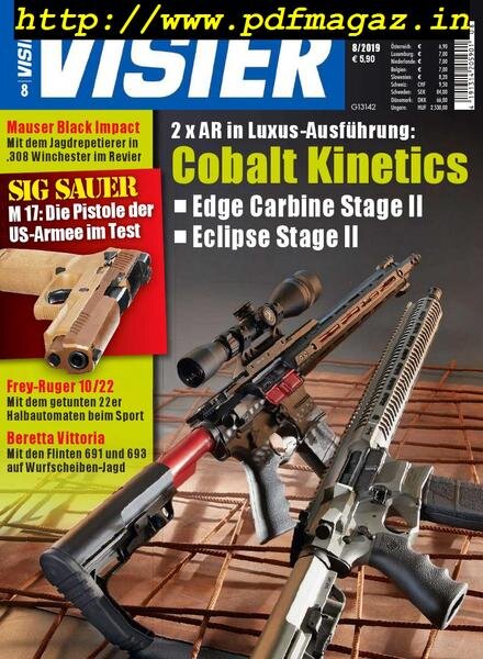 Visier – August 2019 Cover