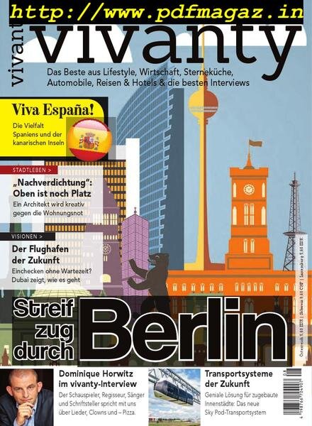 Vivanty – August 2019 Cover