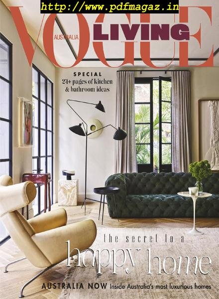 Vogue Living Australia – September-October 2019 Cover