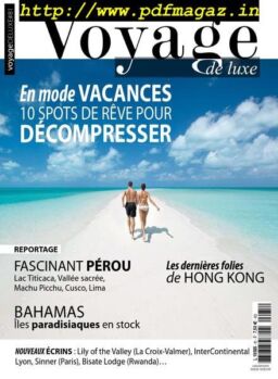 Voyage de Luxe – 24 juillet 2019
