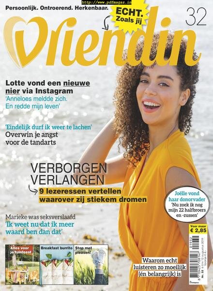 Vriendin – 07 augustus 2019 Cover