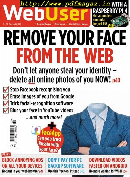 WebUser – 07 August 2019 Cover