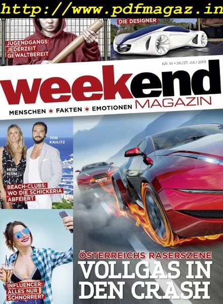 Weekend Magazin – 25 Juli 2019 Cover