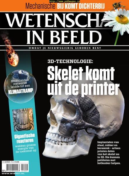 Wetenschap in Beeld – september 2019 Cover
