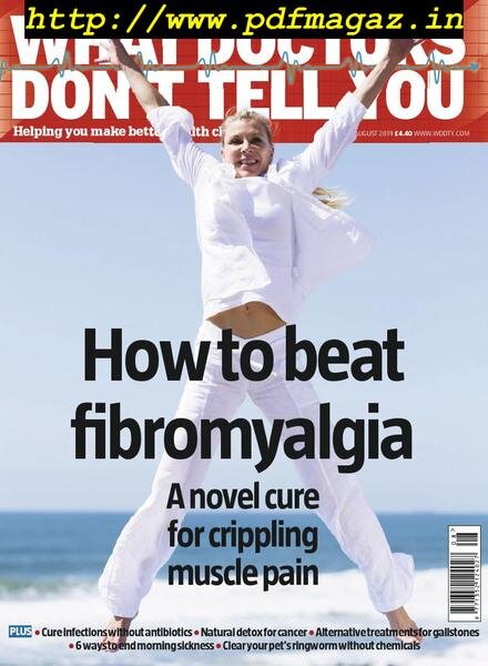 What Doctors Don’t Tell You – August 2019 Cover