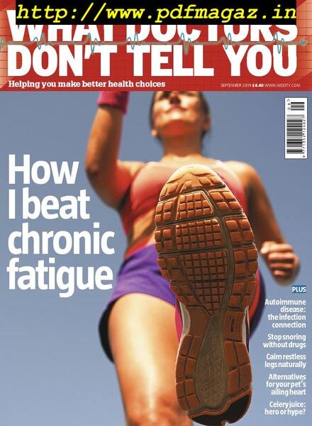 What Doctors Don’t Tell You – September 2019 Cover