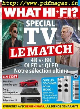 What Hi-Fi France – aout 2019
