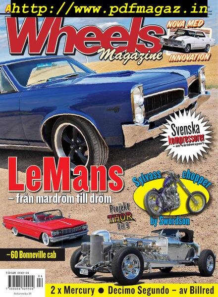 Wheels Sverige – 20 augusti 2019 Cover