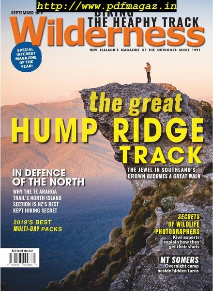 Wilderness – September 2019 Cover