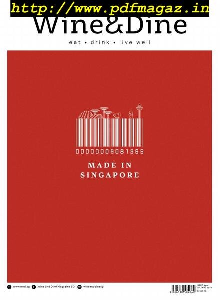 Wine & Dine – August 2019 Cover