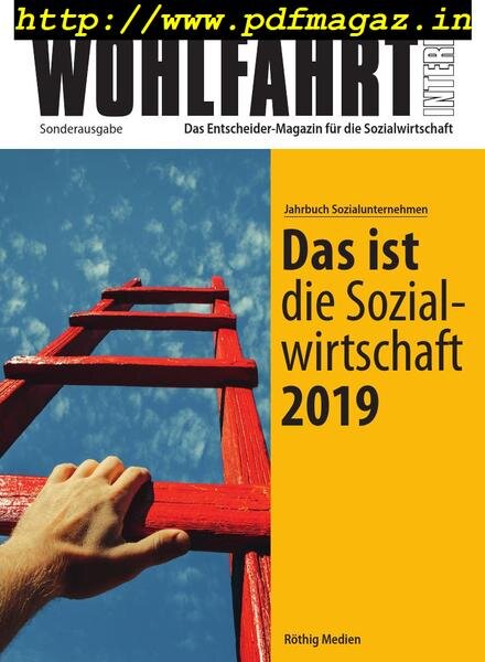 Wohlfahrt Intern – September 2019 Cover