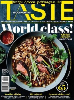 Woolworths Taste – August 2019