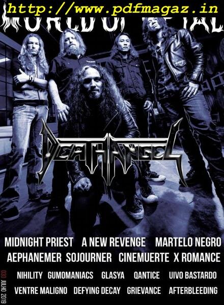 World of Metal – julho 2019 Cover