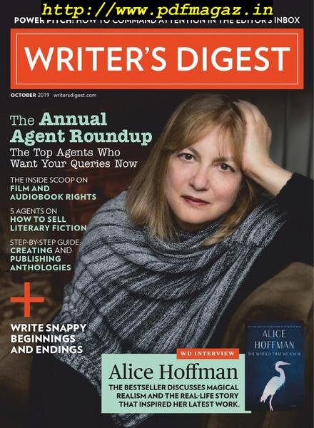Writer’s Digest – October 2019 Cover