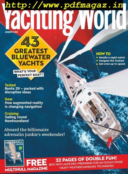 Yachting World – August 2019 Cover