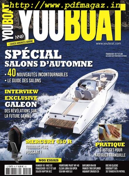 Youboat – aout 2019 Cover