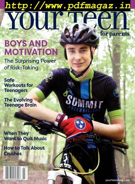 Your Teen Magazine for Parents – July 2019 Cover