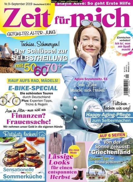 Zeit fur Mich – August 2019 Cover