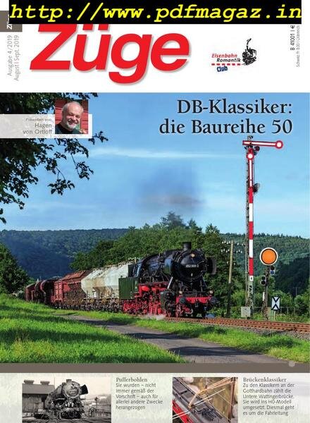 Zuge – August-September 2019 Cover