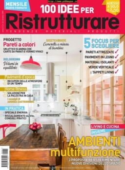 100 Idee per Ristrutturare – ottobre 2019