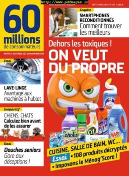 60 Millions de Consommateurs – Septembre 2019