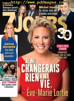 7 Jours – 20 septembre 2019