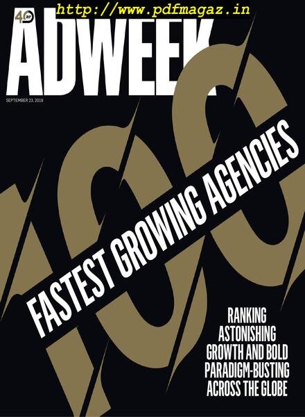Adweek – September 23, 2019 Cover