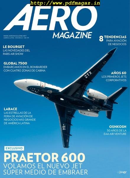 Aero Magazine America Latina – agosto 2019 Cover
