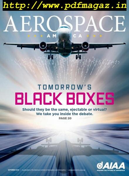 Aerospace America – September 2019 Cover