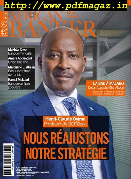 African Banker – juin 2019 Cover