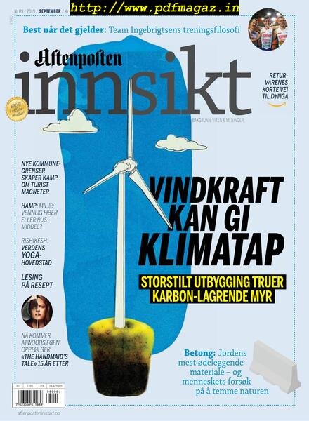 Aftenposten Innsikt – september 2019 Cover