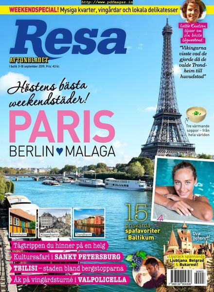 Aftonbladet Resa – 03 september 2019 Cover
