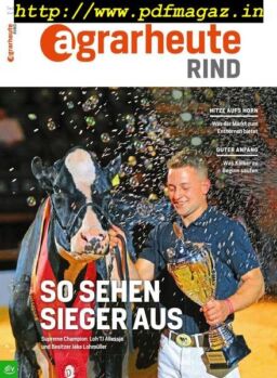 Agrarheute – August 2019