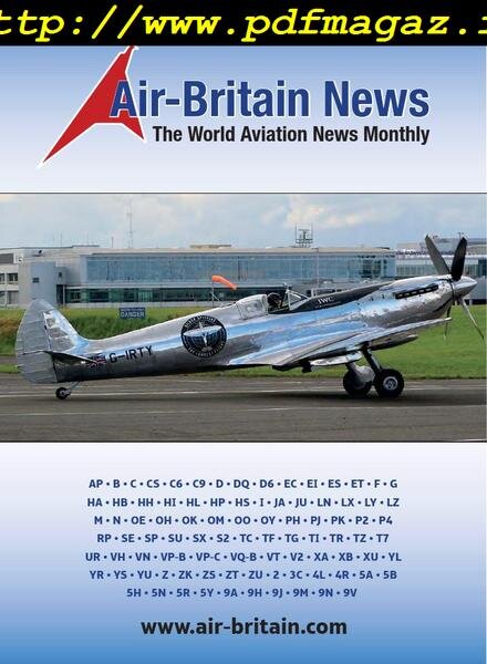 Air-Britain News – August 2019 Cover