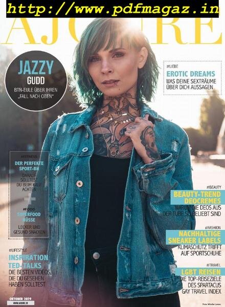 Ajoure – Oktober 2019 Cover