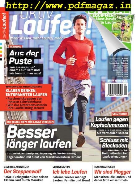 Aktiv Laufen – September-Oktober 2019 Cover
