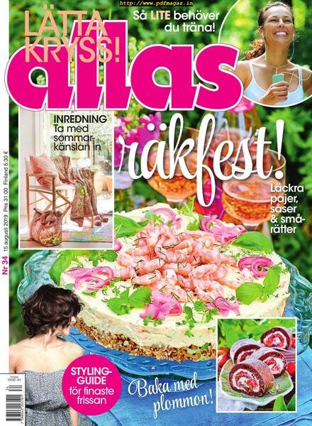 Allas – 15 augusti 2019 Cover