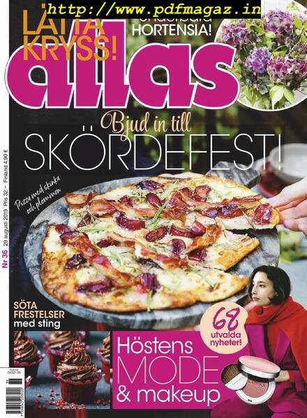 Allas – 29 augusti 2019 Cover
