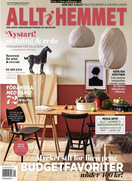 Allt i Hemmet – 15 augusti 2019 Cover